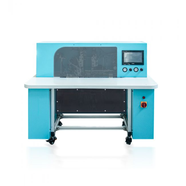 HX18B Semi Auto Notebook Elastic Band Fixing Machine