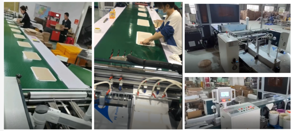 STC-AFGM-650 Automatic Smart Paper Gluing Machine - Image 2