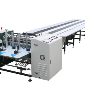 Automatic Smart Paper Gluing Machine with Stop Model